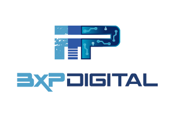 3xP Digital logo design by axel182