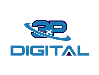 3xP Digital logo design by axel182