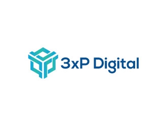 3xP Digital logo design by Suvendu