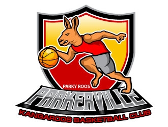 Parkerville Kangaroos Basketball Club logo design by uttam