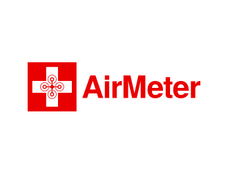 AirMeter logo design by lexipej