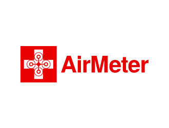 AirMeter logo design by lexipej