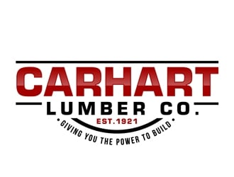 Carhart Lumber Company logo design by DreamLogoDesign