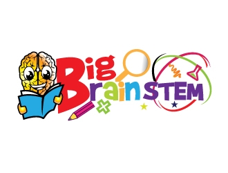 Big BrainSTEM logo design by gogo
