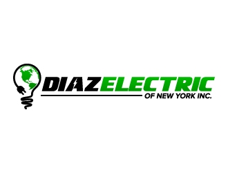 Diaz Electric of New York Inc. logo design by jaize