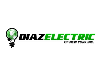 Diaz Electric of New York Inc. logo design by jaize