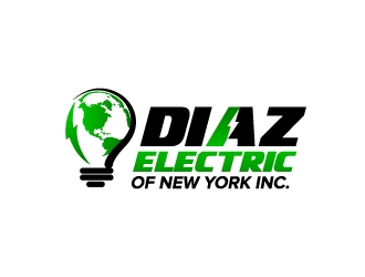 Diaz Electric of New York Inc. logo design by jaize