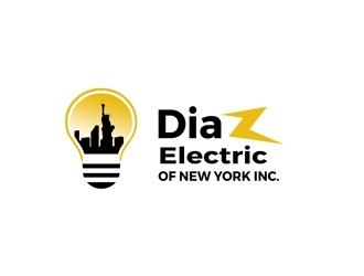 Diaz Electric of New York Inc. logo design by bougalla005