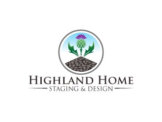 Highland Home Staging & Design logo design by Gaze