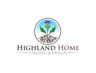 Highland Home Staging & Design logo design by Gaze