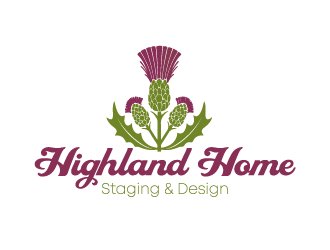 Highland Home Staging & Design logo design by Ultimatum