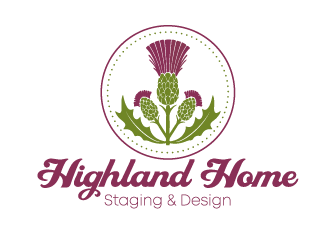 Highland Home Staging & Design logo design by Ultimatum
