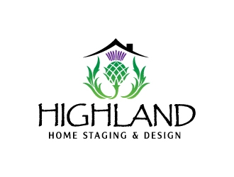 Highland Home Staging & Design logo design by jaize