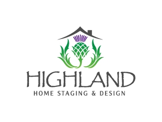 Highland Home Staging & Design logo design by jaize