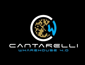 CANTARELLI Wharehouse 4.0 logo design by REDCROW