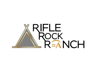 Rifle Rock Ranch logo design by ROSHTEIN
