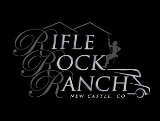 Rifle Rock Ranch logo design by Conception