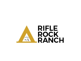 Rifle Rock Ranch logo design by MarkindDesign
