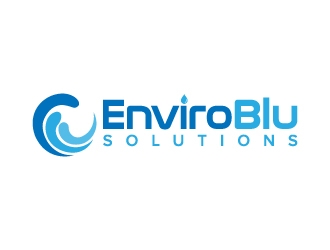 EnviroBlu Solutions logo design by jaize