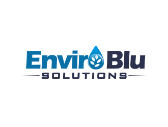 EnviroBlu Solutions logo design by YONK