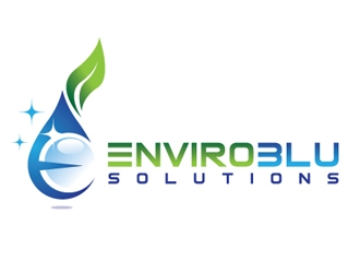 EnviroBlu Solutions logo design by gogo