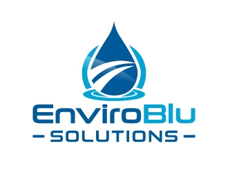 EnviroBlu Solutions logo design by akilis13