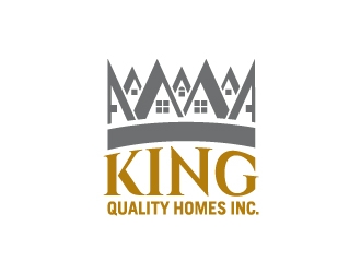 King Quality Homes Inc. logo design by josephope