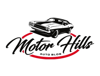 Motor Hills  logo design by Eliben