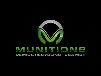 Munitions Demil & Recycling  - DBA MDR logo design by bricton