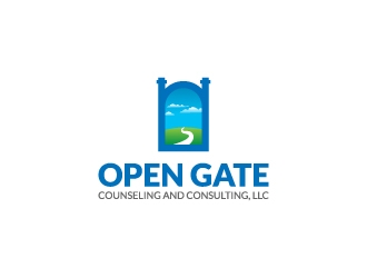 Open Gate Counseling and Consulting, LLC logo design by kasperdz