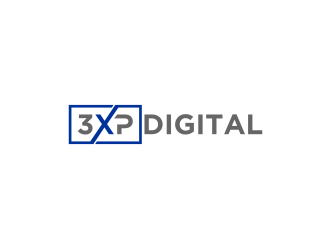 3xP Digital logo design by bricton