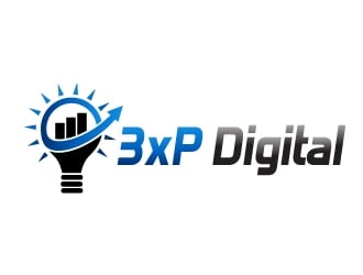 3xP Digital logo design by Dawnxisoul393