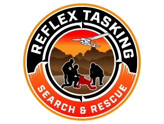 Search & Rescue Reflex Tasking logo design by jaize