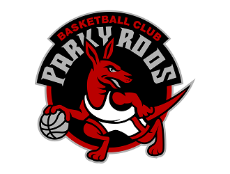Parkerville Kangaroos Basketball Club logo design by haze