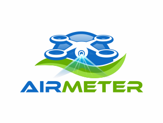 AirMeter logo design by serprimero