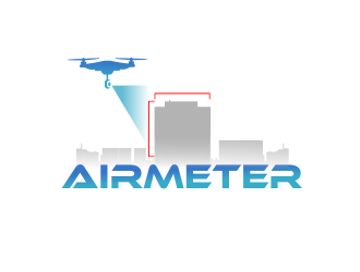 AirMeter logo design by Rossee