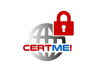 CertMe! logo design by designbyorimat