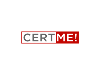 CertMe! logo design by johana