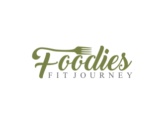  Foodies Fit Journey logo design by haidar