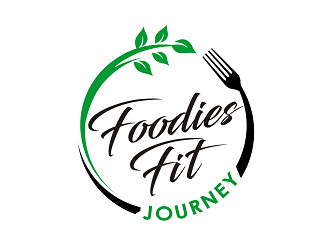  Foodies Fit Journey logo design by haze