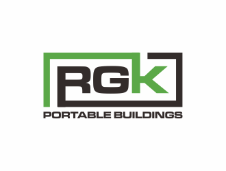 RGK Portable Buildings logo design by huma