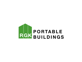 RGK Portable Buildings logo design by haidar