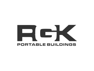 RGK Portable Buildings logo design by Wisanggeni