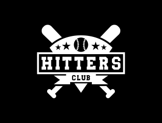 Hitters Club  logo design by BlessedArt