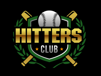 Hitters Club  logo design by Dakon