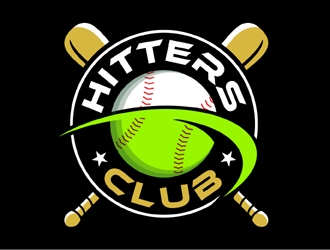 Hitters Club  logo design by MAXR