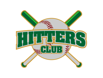 Hitters Club  logo design by beejo