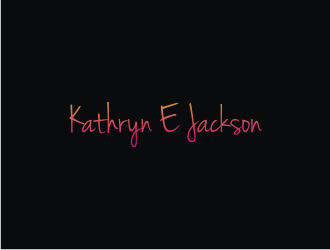 Kathryn E Jackson  logo design by Diancox