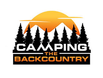Camping the Backcountry logo design by megalogos
