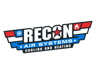 Recon Air Systems logo design by Dakon